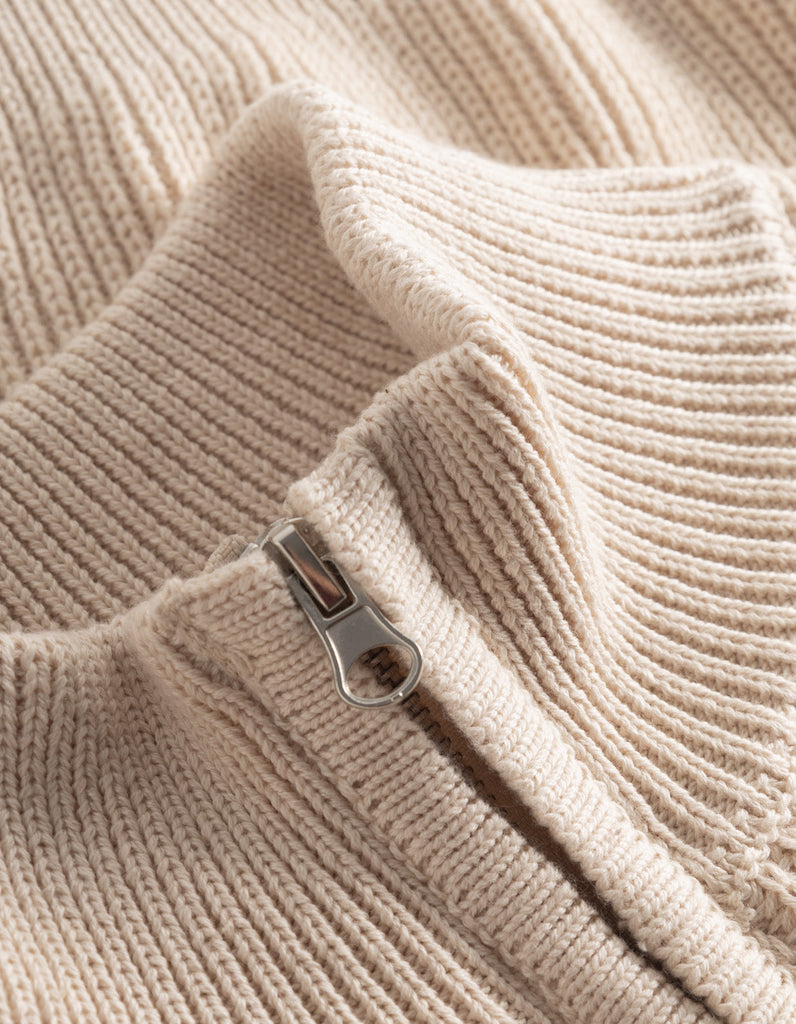 Fletcher Rib Half Zip Knit