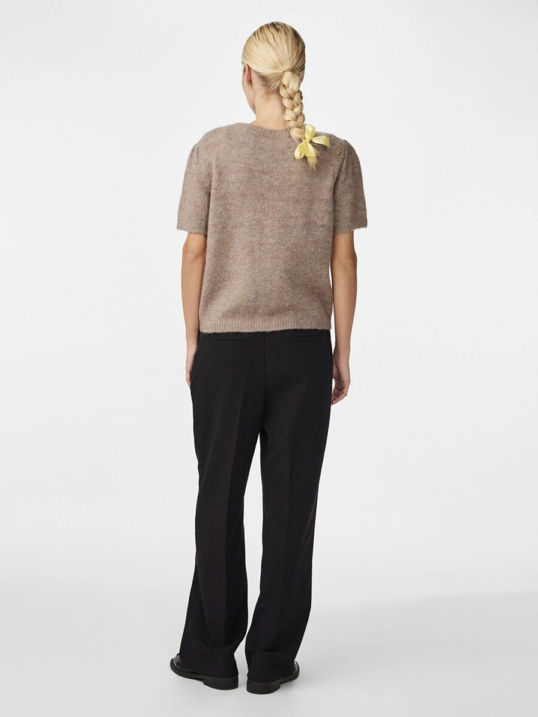 YASANNE SS KNIT PULLOVER S.