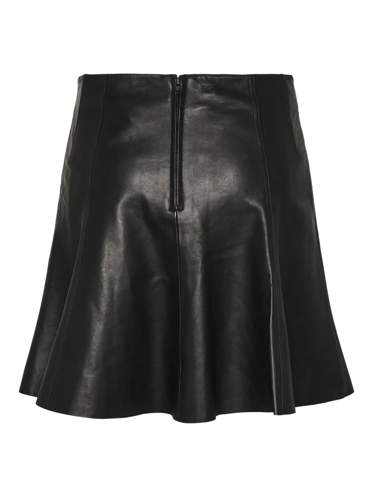 YASIMLA HW LEATHER SKIRT