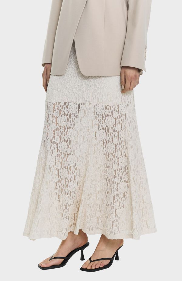 Akasha Lace Skirt Ivory