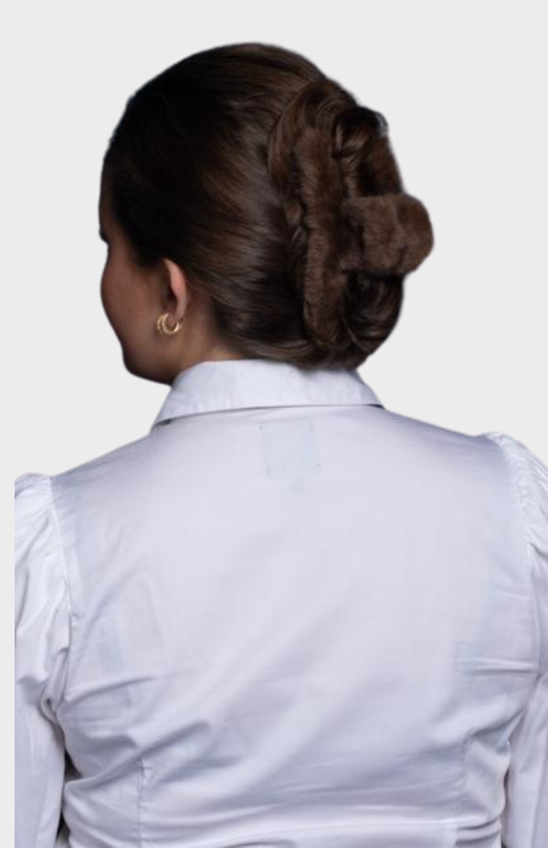 Fuskepels Hårklype Stor