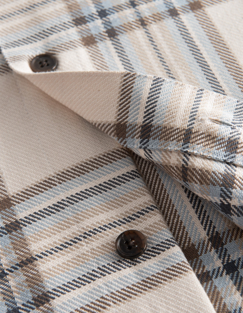 Keanu Check Twill Shirt