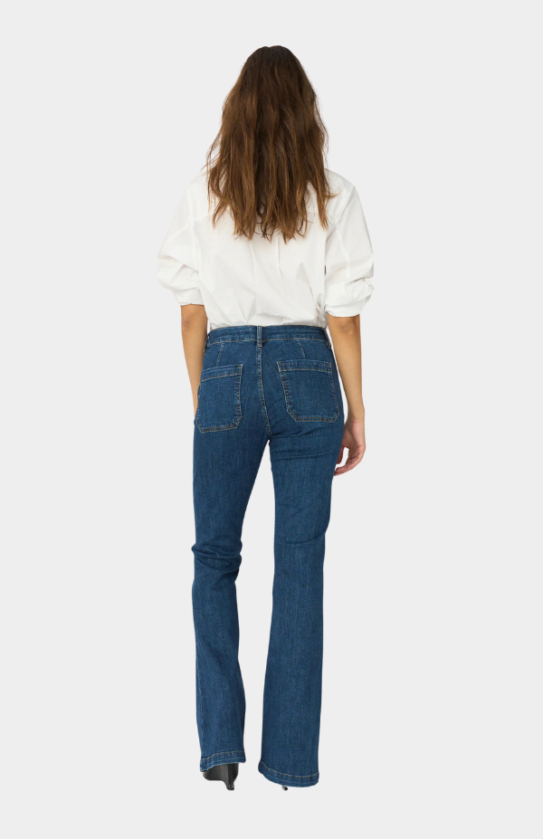 IVY-Ann Charlotte Jeans Wash Middark Nottingham