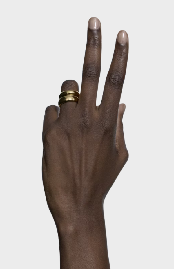 Omotesando Chunk Ring Gold