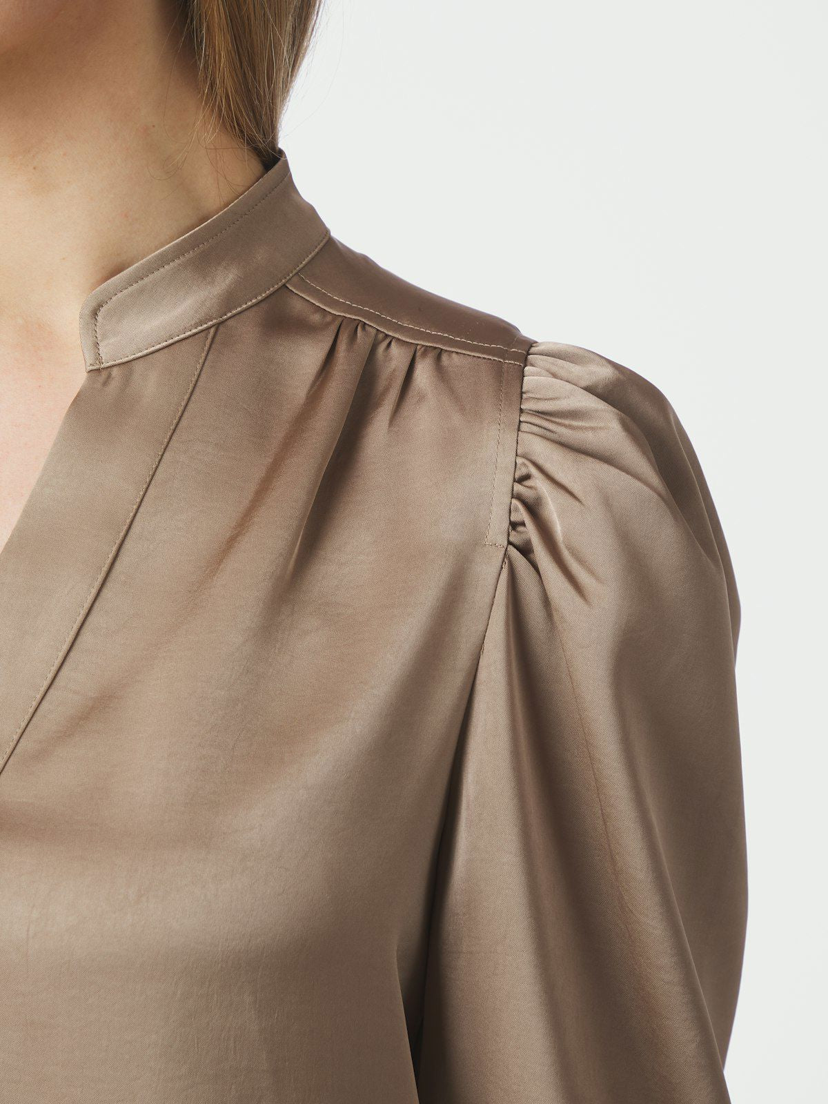 Rosslyn Heavy Sateen Blouse
