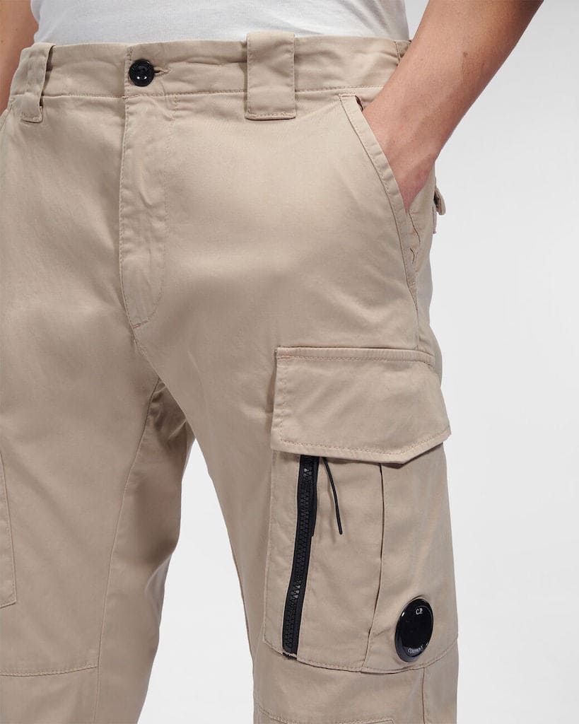 Stretch Sateen Lens Cargo Pant