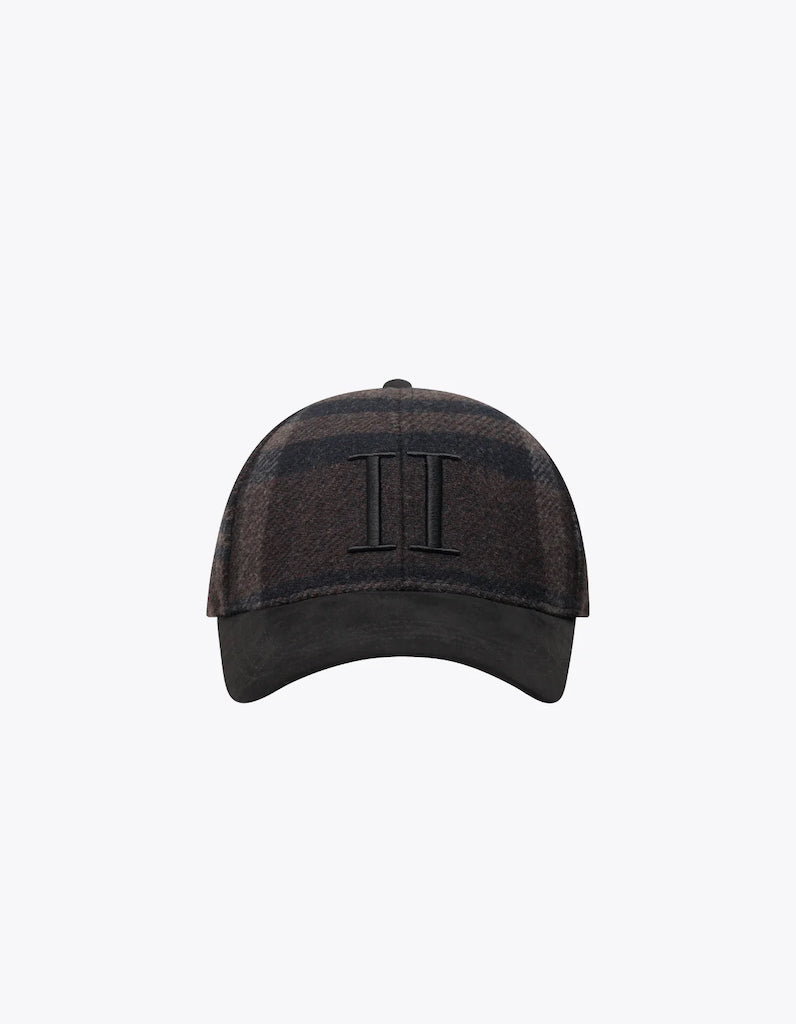 Baseball Cap Check Wool