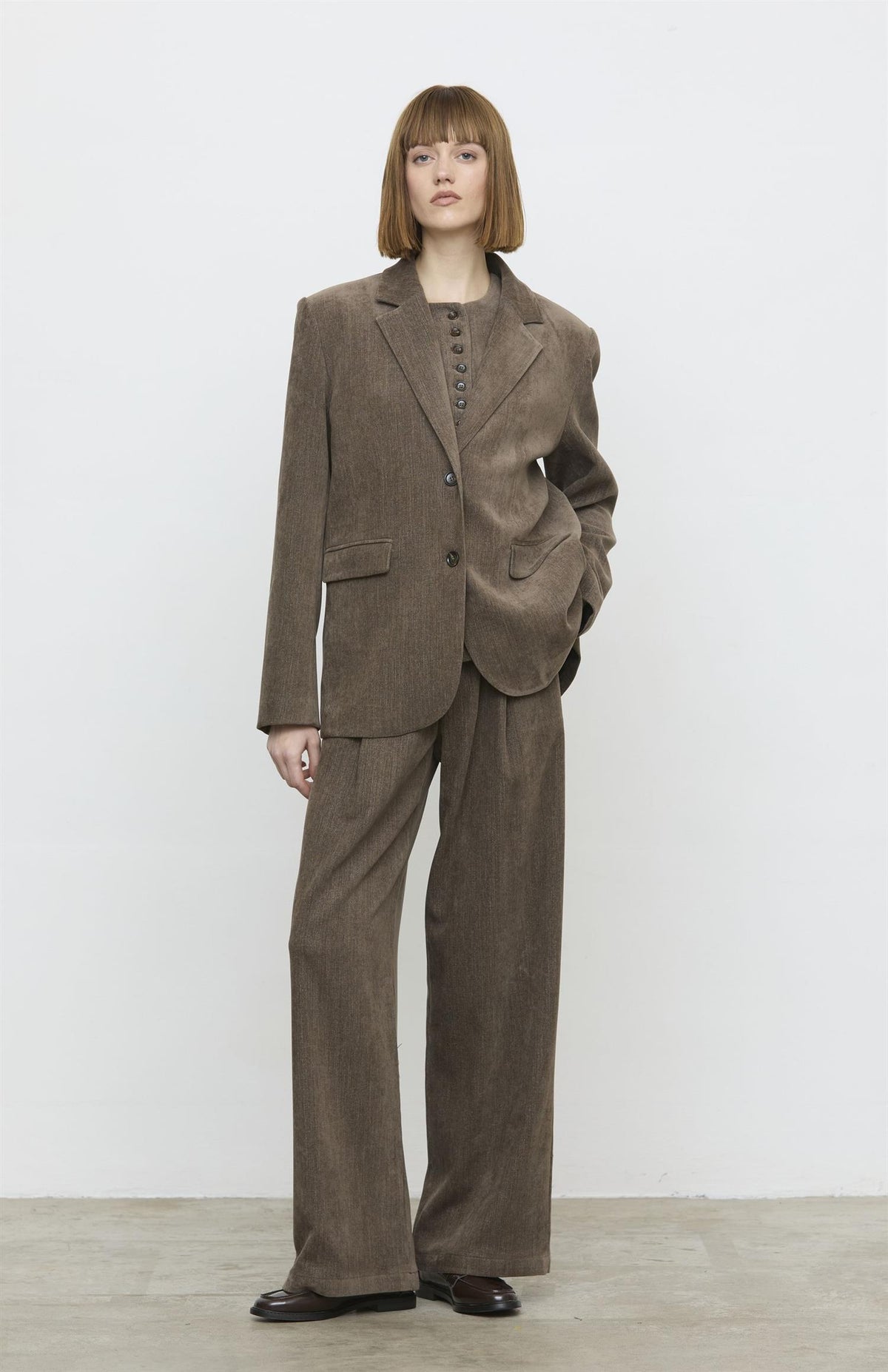Textured Blazer