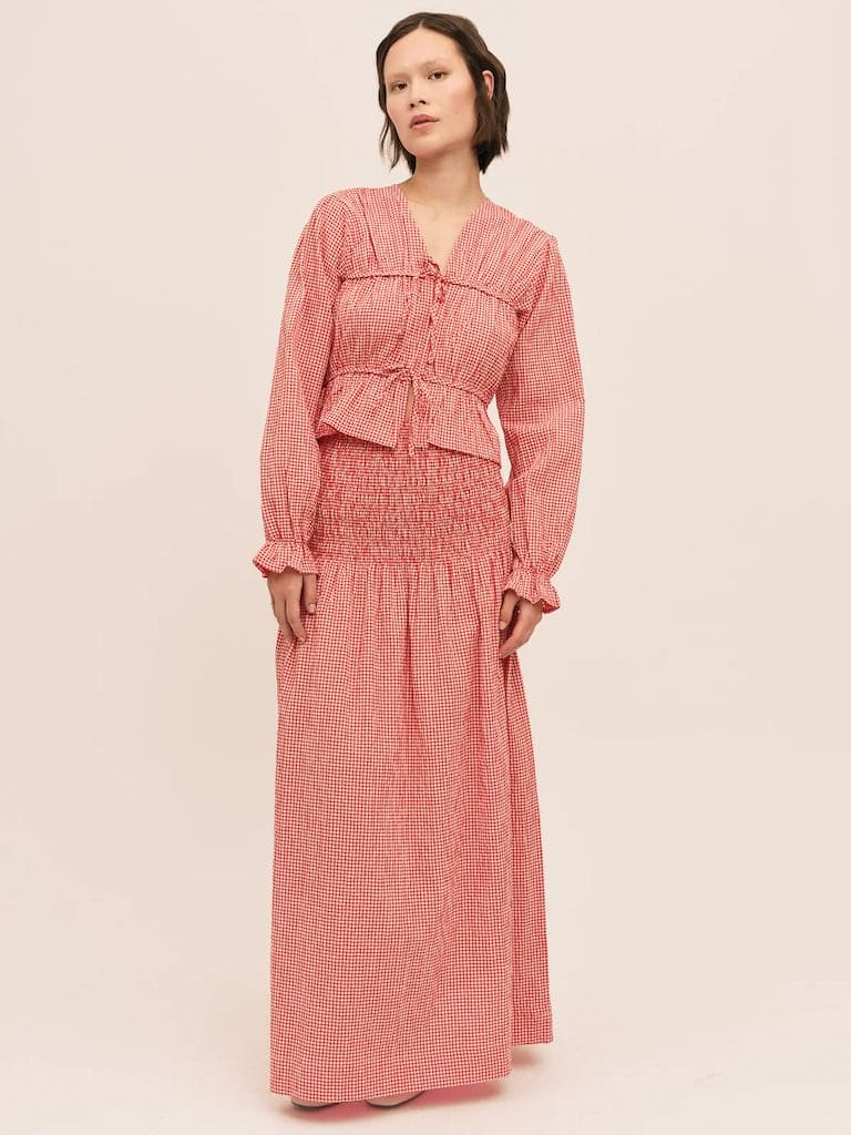 Indiana Long Smock Skirt