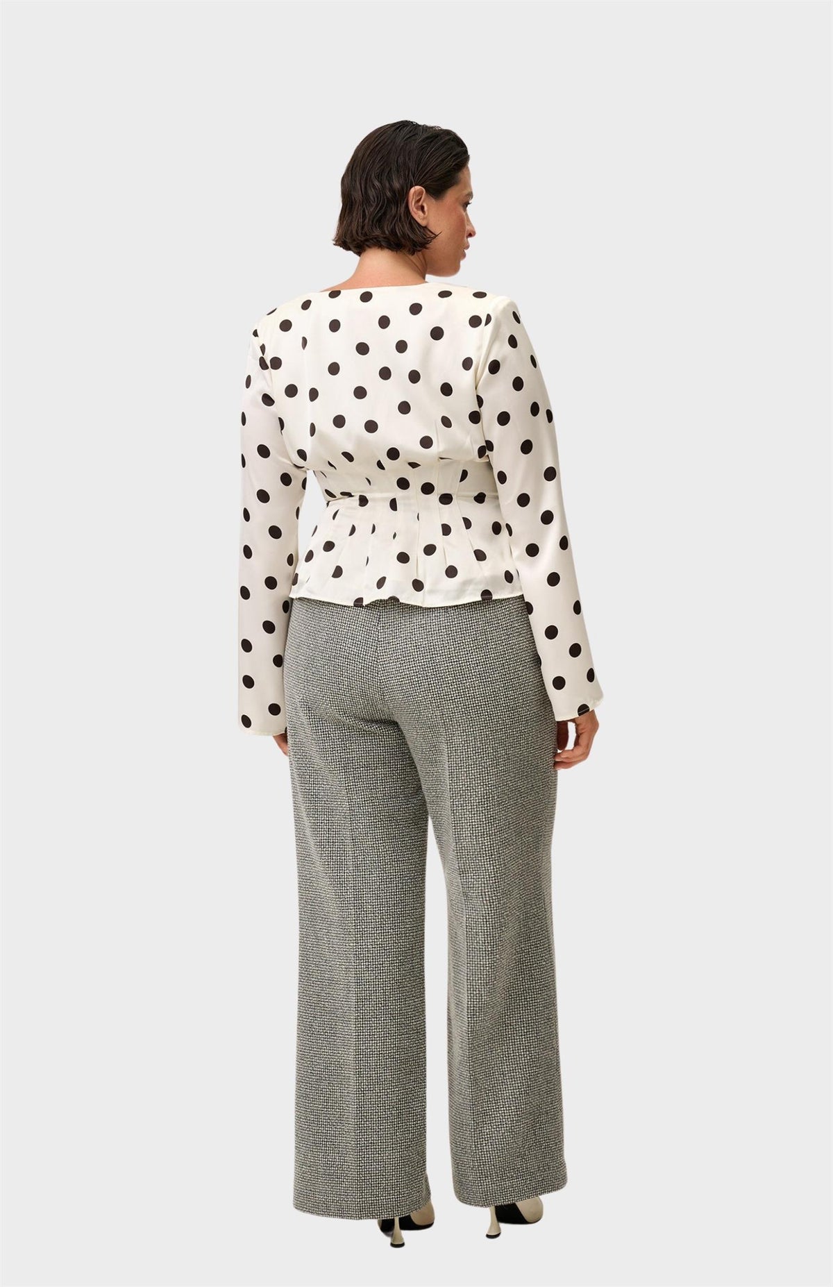 Marmo Blouse - Créme Dot