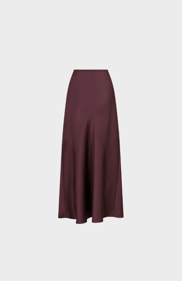 Vicky Heavy Sateen Skirt
