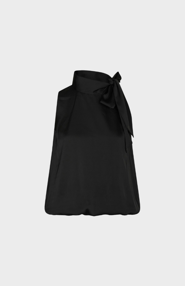 Veda Drapy Satin Top