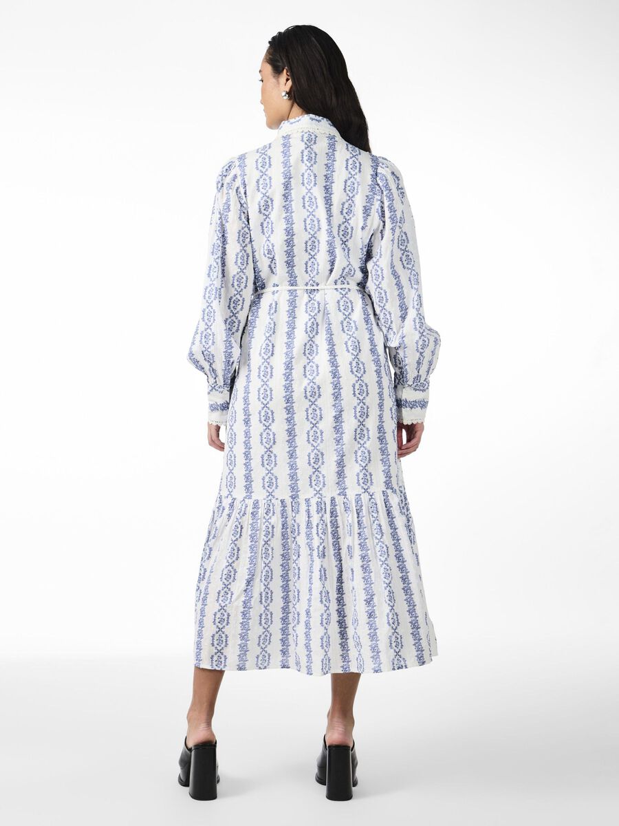 YASTOVINA LS LONG SHIRT DRESS
