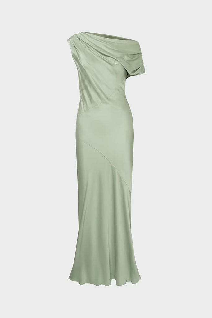 Vanessa Satin Maxi Dress