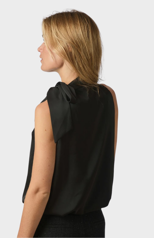 Veda Drapy Satin Top