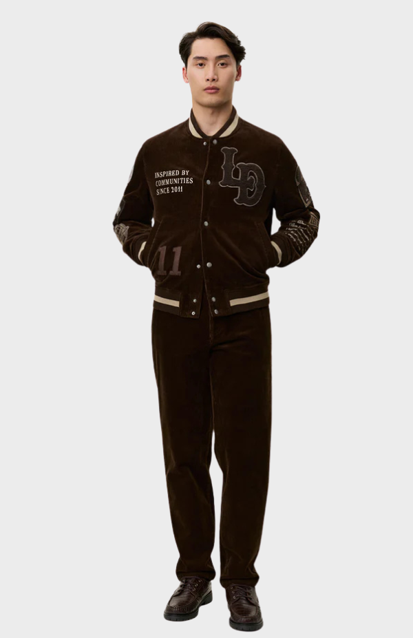 Corduroy Varsity Jacket