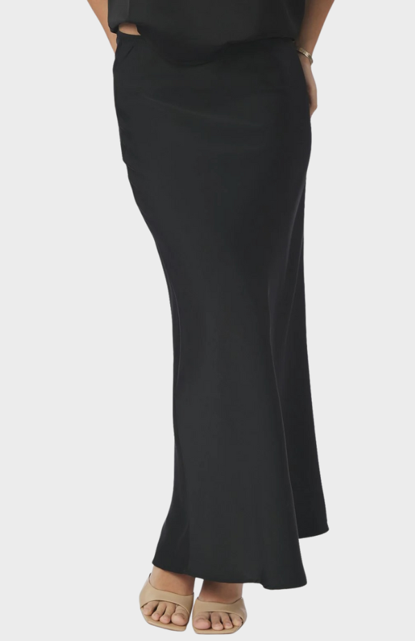 Vicky Heavy Sateen Skirt