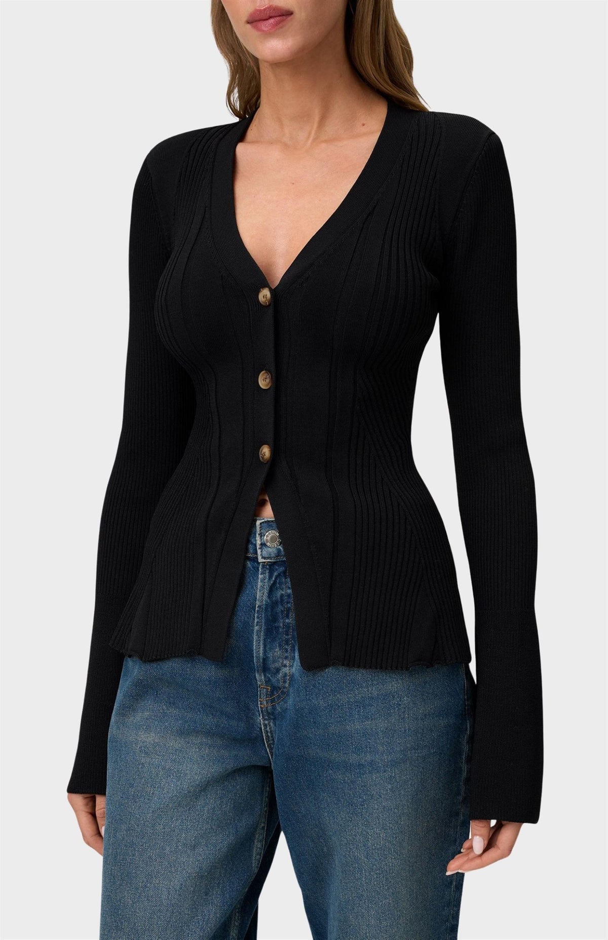 Lugo Cardigan - Black
