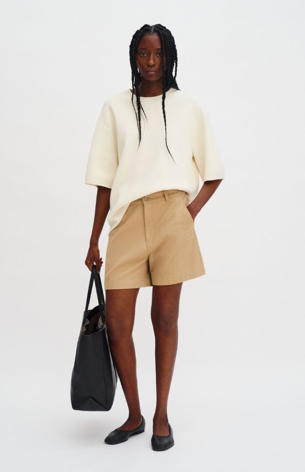 Baggy Cotton Shorts