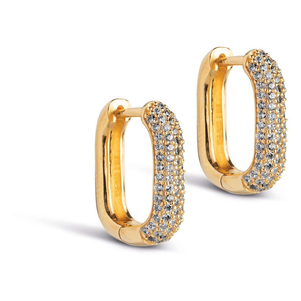 Hoops, Sparkling Square 15 mm