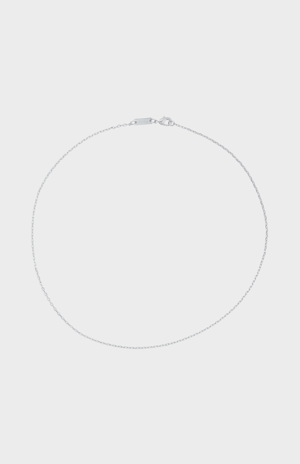 Emilia Silver Necklace 50 cm