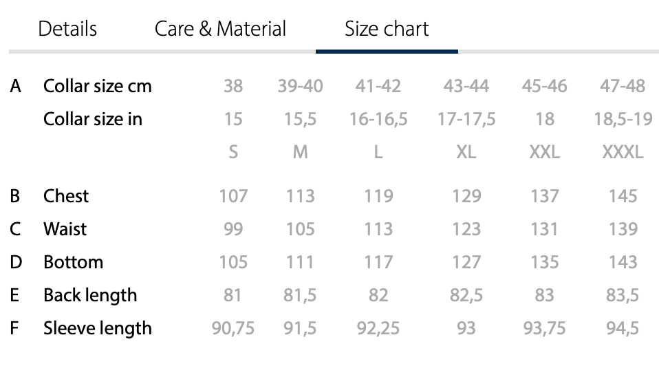 Fittet Body Shirt In Superior Twill