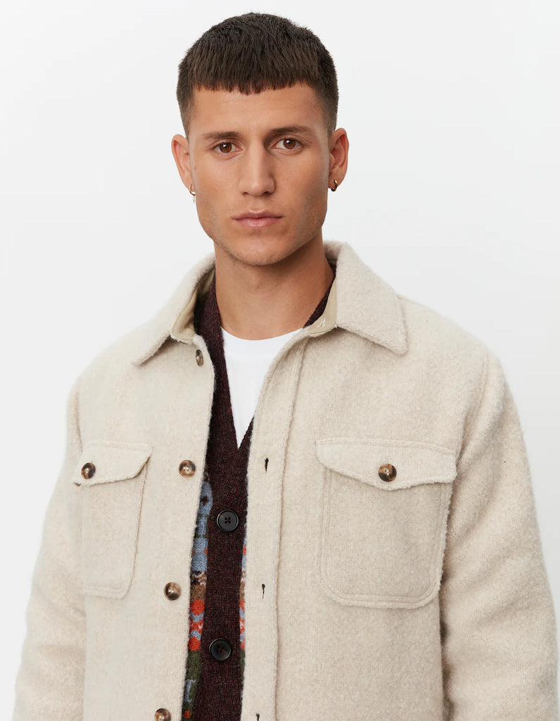 Lennon Bouclé Overshirt