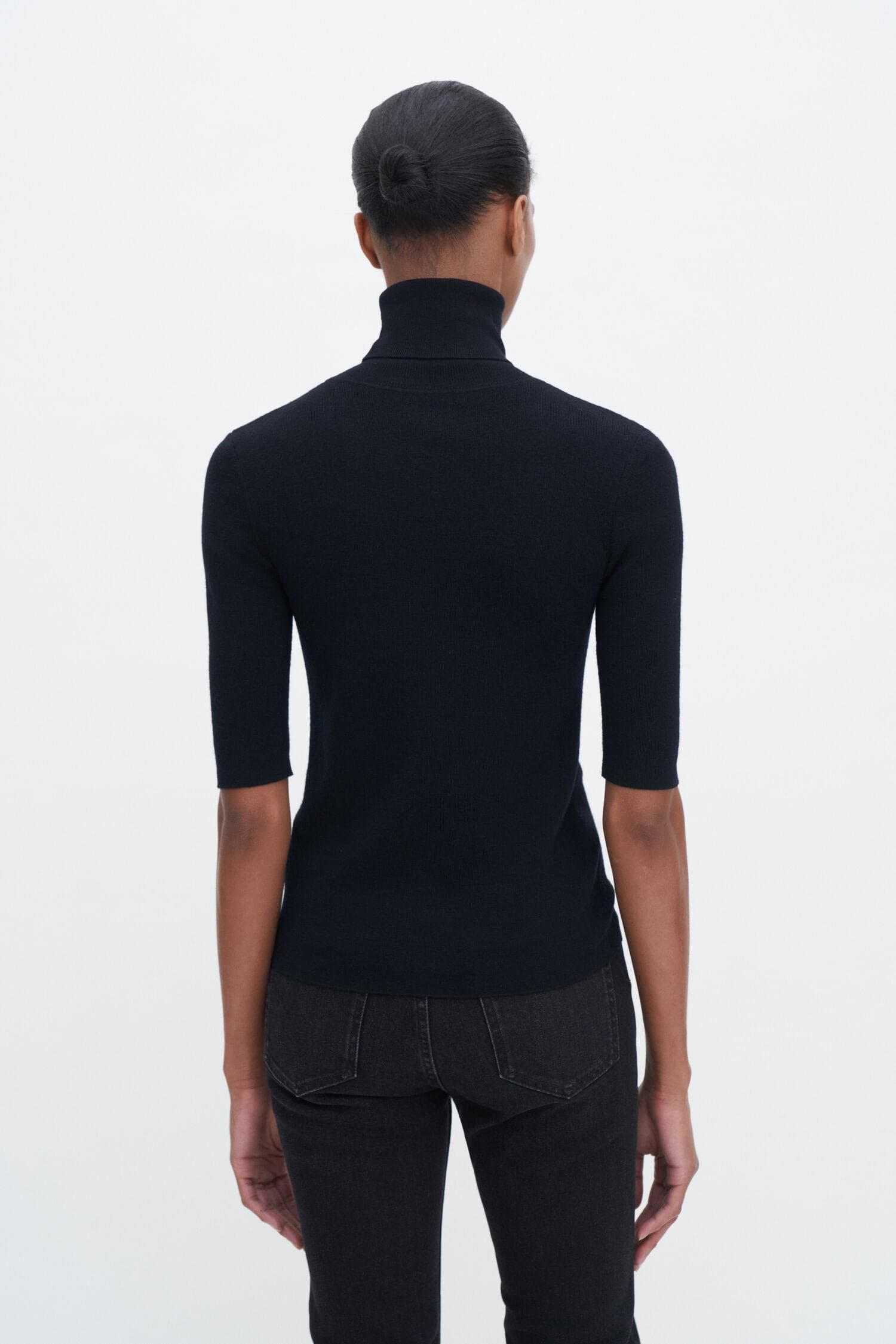Merino Elbow Sleeve Top