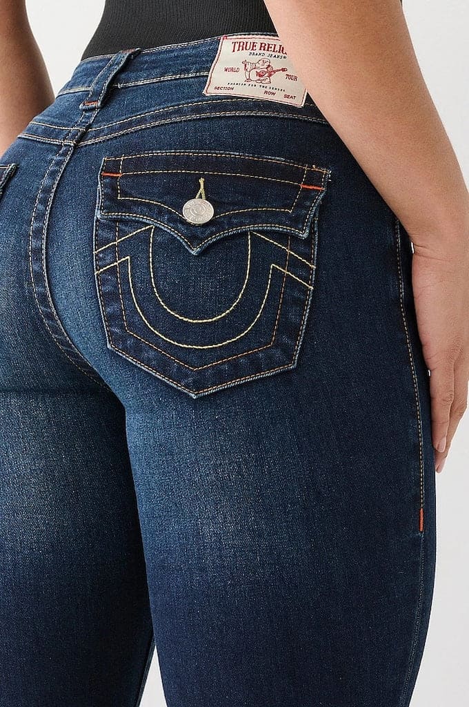 BECCA MID RISE BOOT CUT FLAP