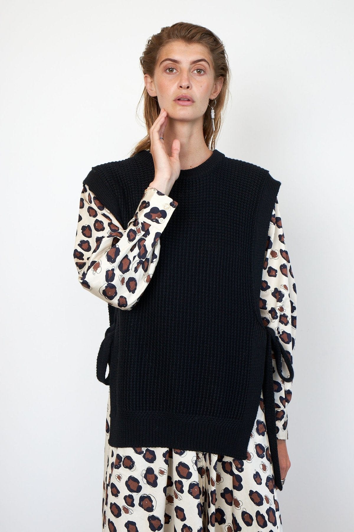 Aventurine Knit Vest