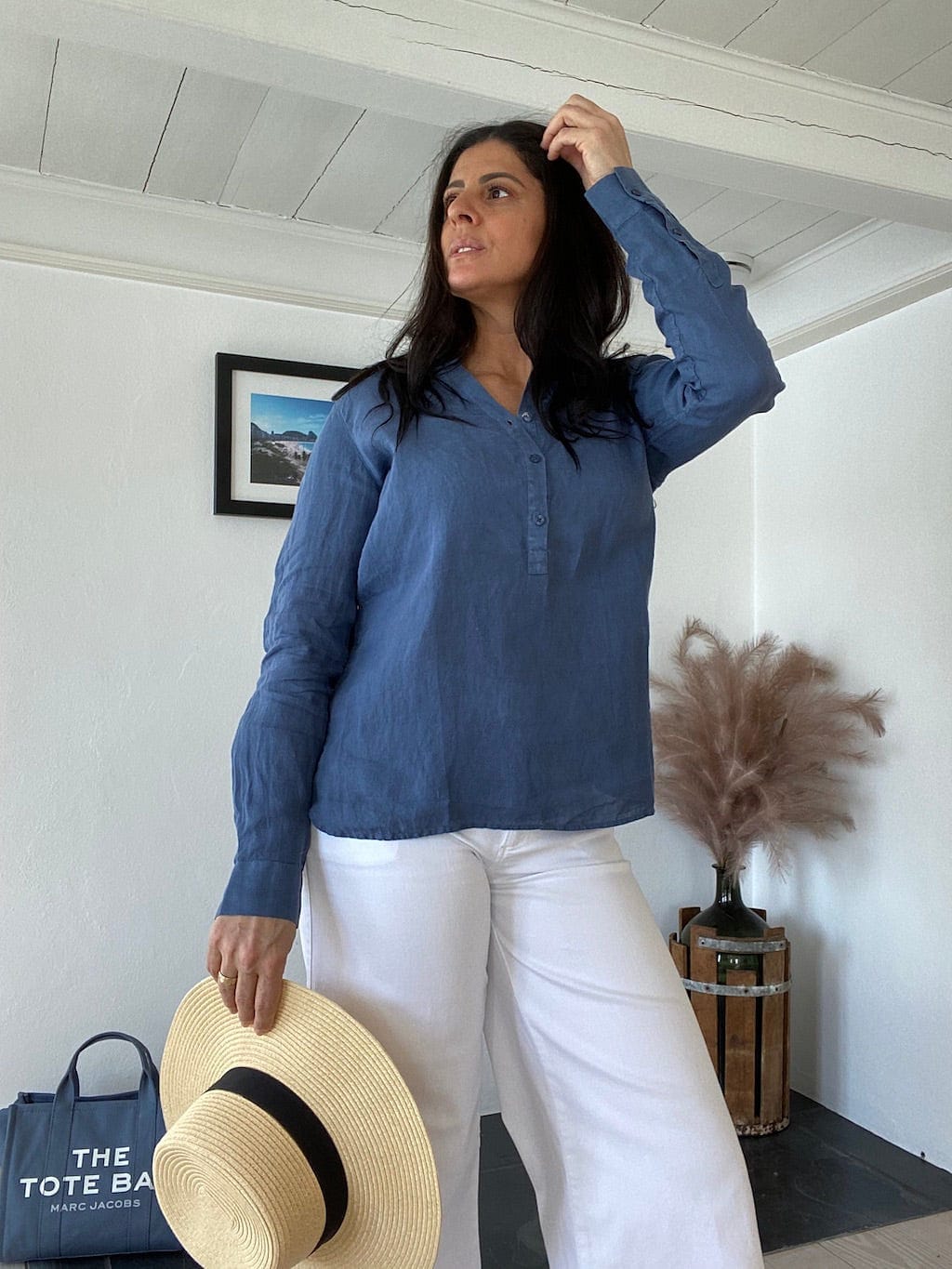 Danna Linen Blouse