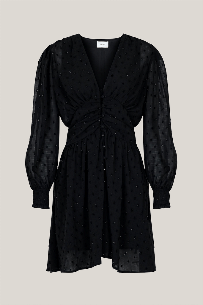 Lecia Glitter Dot Dress