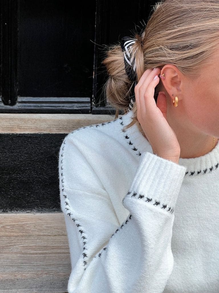 Detri Knit Blouse