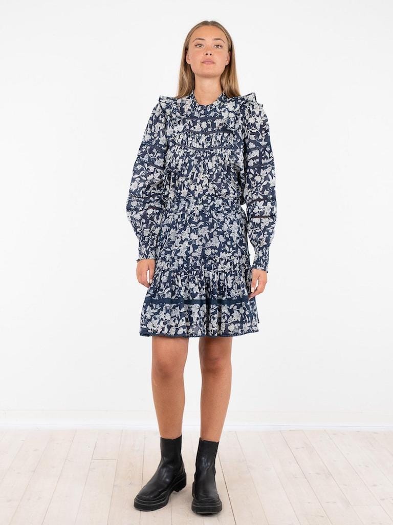 Harmon Stencil Flower Blouse