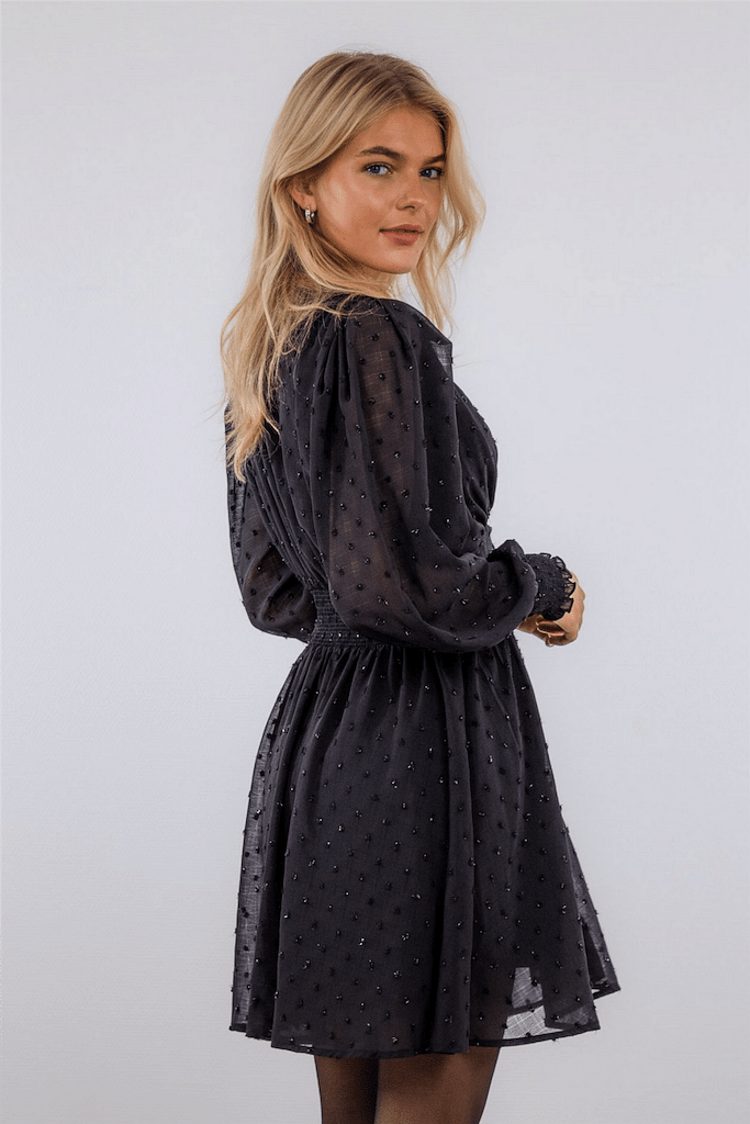 Lecia Glitter Dot Dress