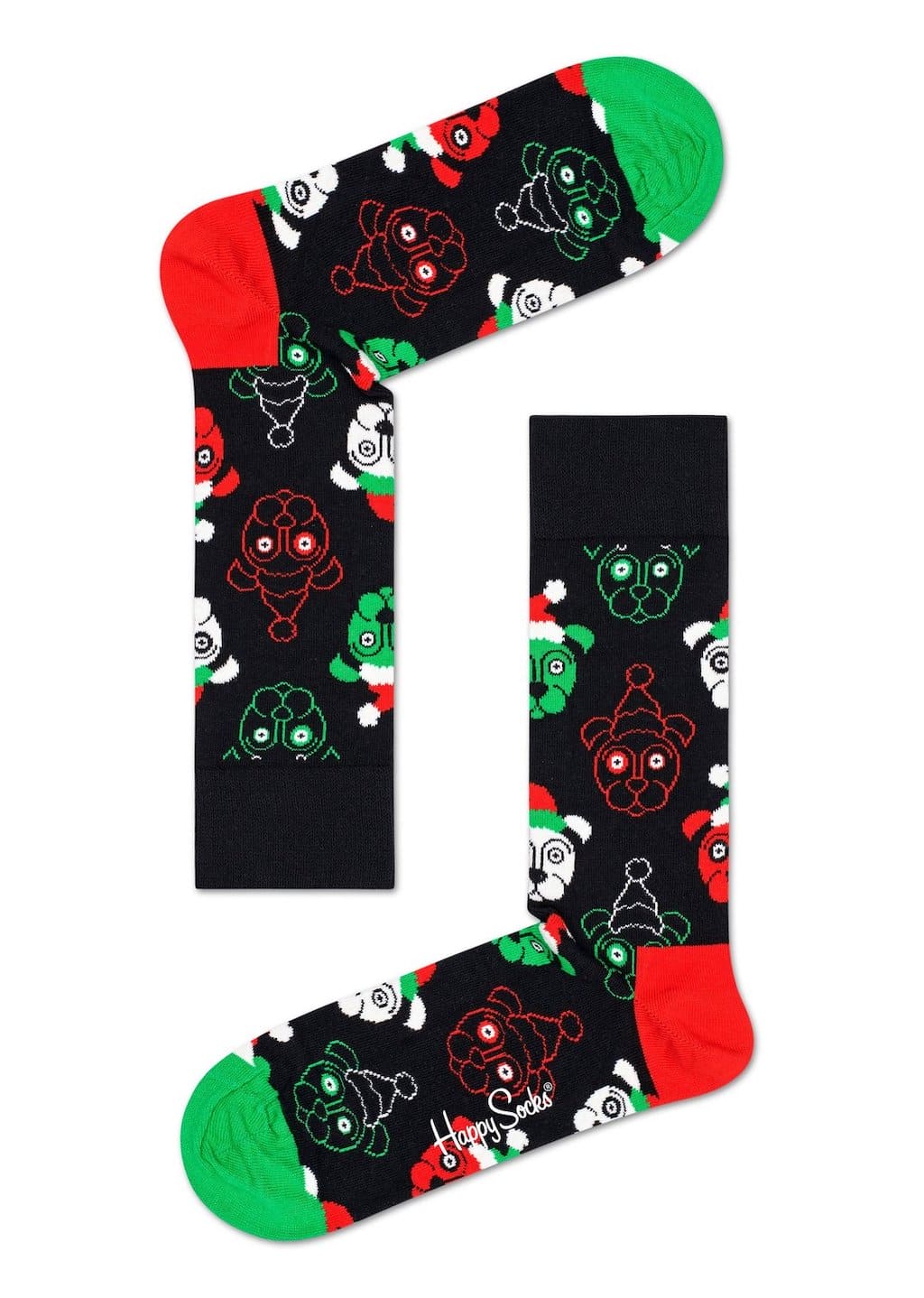 4 Pack Psydelic Candy V´Canes Socks Gift Set