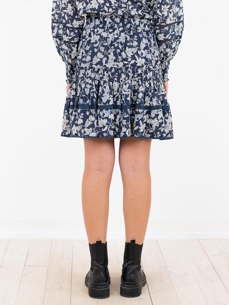 Cosy Stencil Flower Skirt