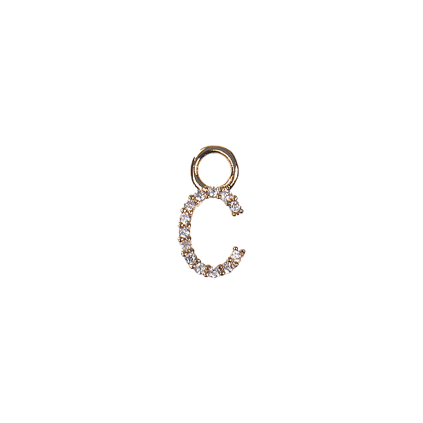 Emilia Letter Charm C