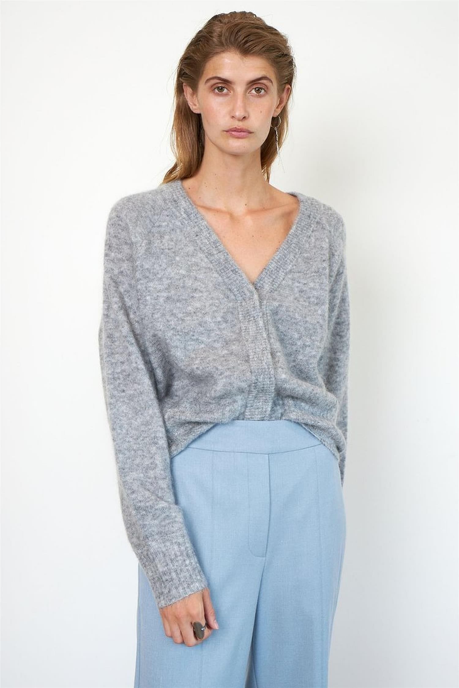 Brook Knit Boxy Cardigan