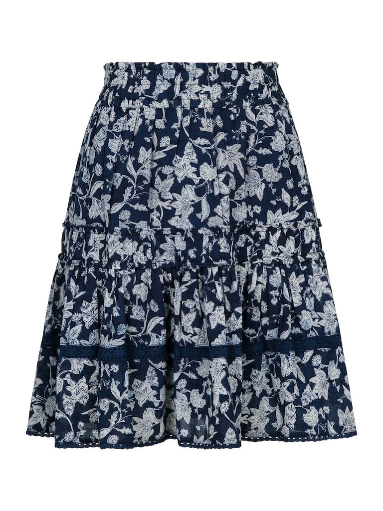 Cosy Stencil Flower Skirt