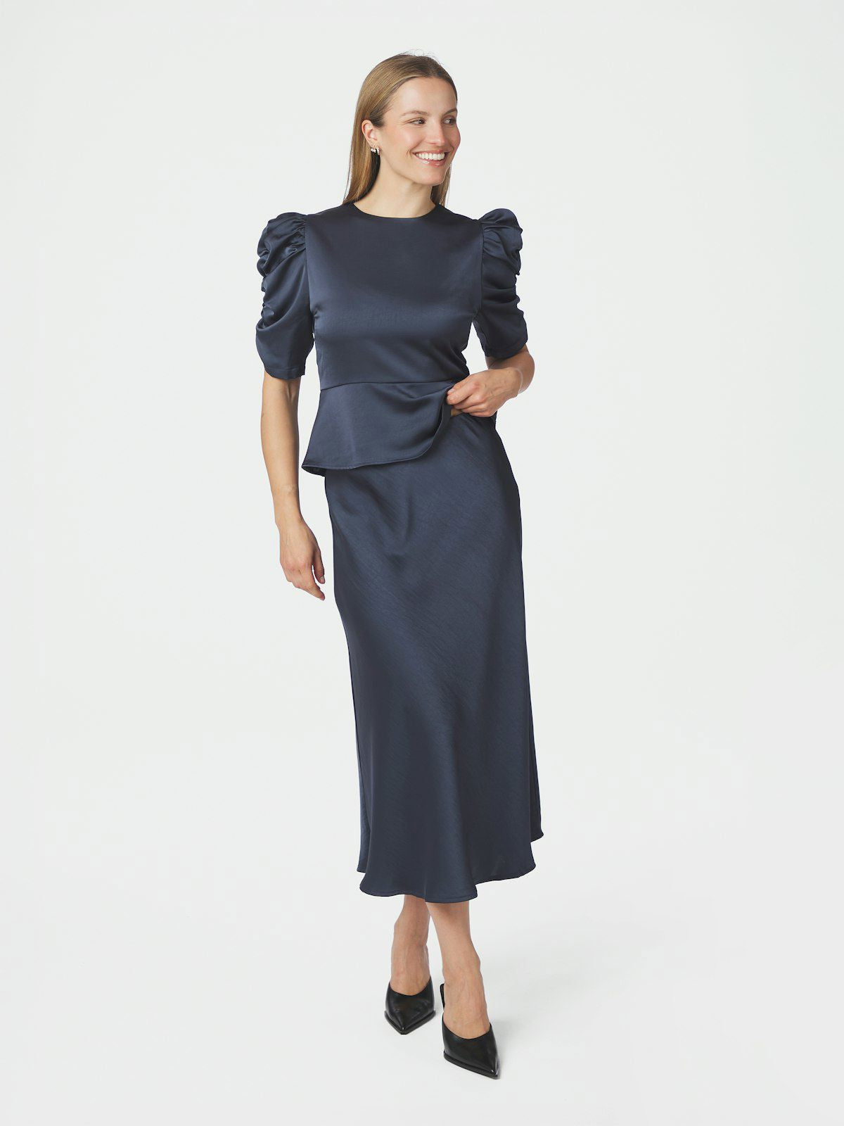 Benua Heavy Sateen Blouse