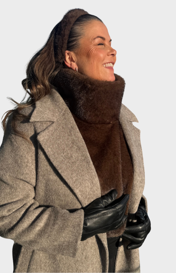 Fuskepels Hårbøyle Smal