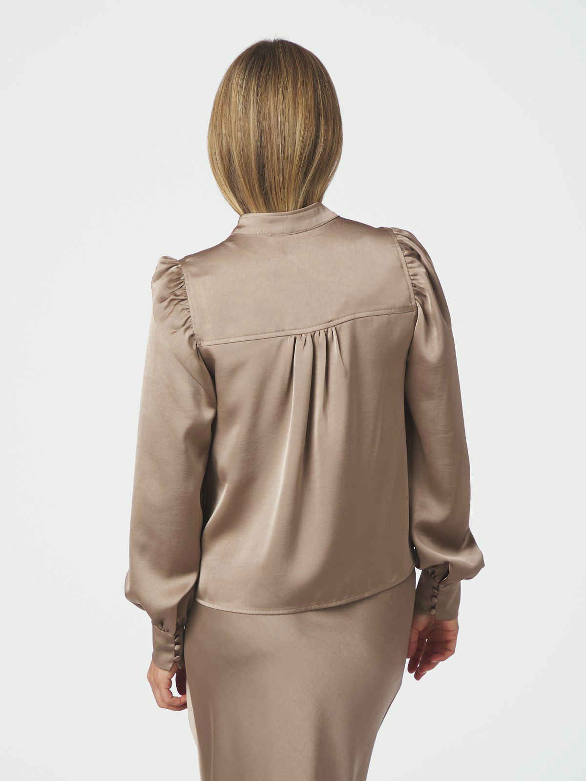 Rosslyn Heavy Sateen Blouse