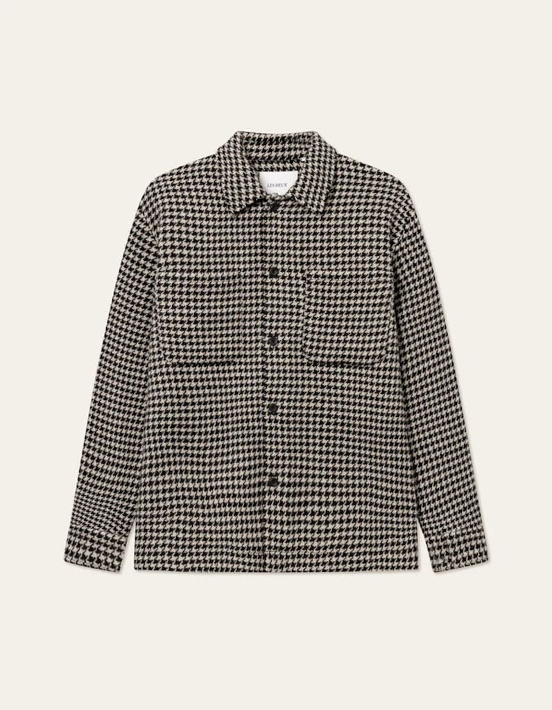 Milian Houndstooth Overshirt