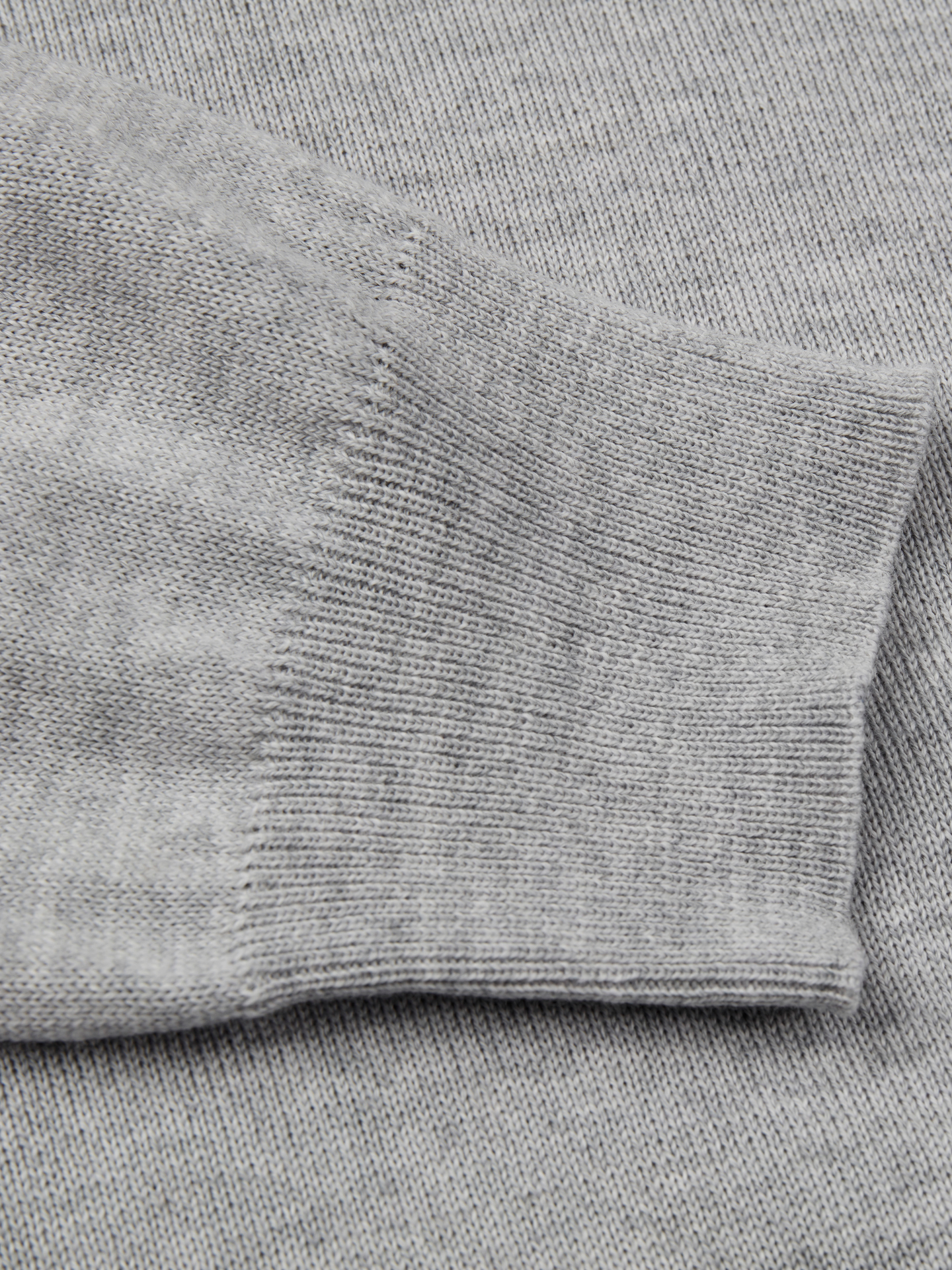 Sweater Knitted V-Neck Merino Wool