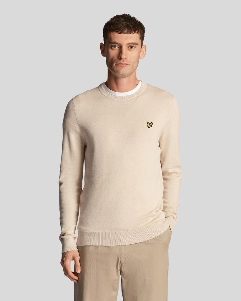 Cotton Crew Neck Jumper