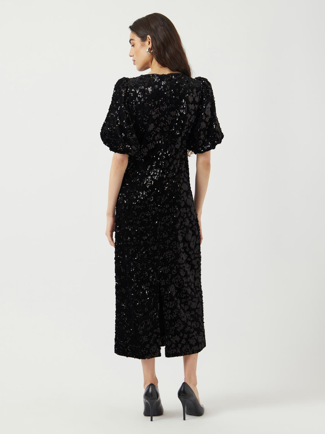 Yassofie 2/4 Sequin Midi Dress - Show
