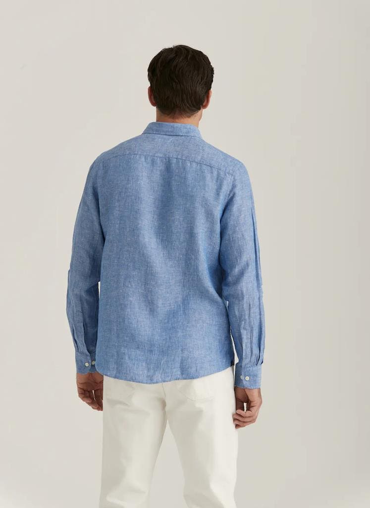 Douglas BD Linen Shirt LS