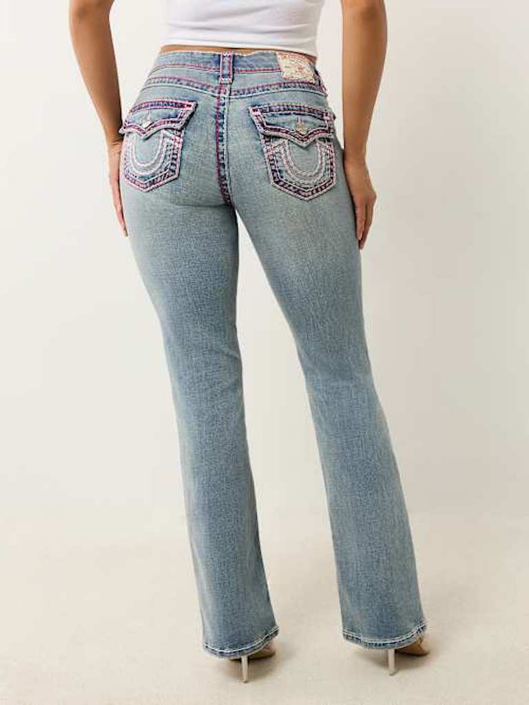 BECCA MR BOOTCUT FLAP SUP T