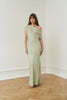 Vanessa Satin Maxi Dress